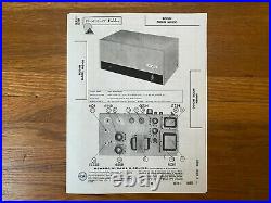 Pair Bogen MO-100 Mono Block Tube Amplifiers. Recapped Upgraded For Hi-Fi Use