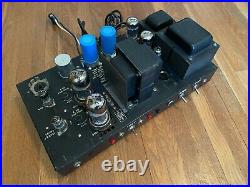 Pair Bogen MO-100 Mono Block Tube Amplifiers. Recapped Upgraded For Hi-Fi Use