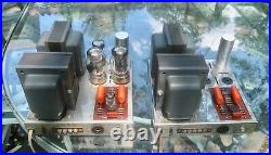 Pair DYNACO MK III 60W Monoblock Tube Amplifiers - FULLY RESTORED