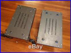 Pair EICO HF-22 Tube MONO BLOCK Power Amplifiers with All Vintage Tubes