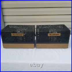 Pair Heathkit W5m Mono Block Tube Amplifiers