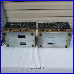 Pair Heathkit W5m Mono Block Tube Amplifiers