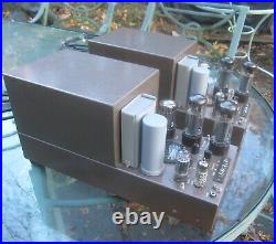 Pair MARANTZ 5 Monoblock Tube Amps with premium Mullard xf1 EL34, GZ34 tubes