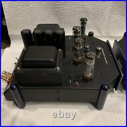 Pair Manley Snapper 100W Monoblock Vacuum Tube Amplifiers 6CA7 -Rare One Owner
