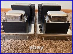 Pair Massive Jadis Ja-80 Monaural Tube Stereo Power Amplifier Class A Stunning