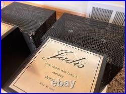 Pair Massive Jadis Ja-80 Monaural Tube Stereo Power Amplifier Class A Stunning