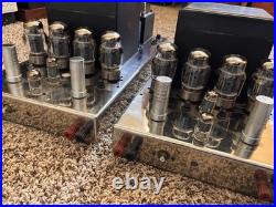 Pair Massive Jadis Ja-80 Monaural Tube Stereo Power Amplifier Class A Stunning