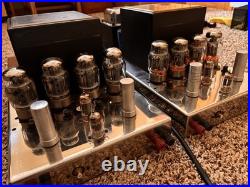 Pair Massive Jadis Ja-80 Monaural Tube Stereo Power Amplifier Class A Stunning