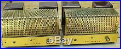 Pair Of Fisher 200-A EL34 Mono Block Tube Amplifiers