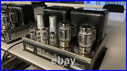 Pair Of McIntosh MC-60 Tube Mono Block Amplifiers. Professionally Restored
