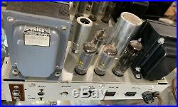 Pair Vintage Ampex Tube Monoblock Amplifiers 6973 Triad Transformers Super Nice