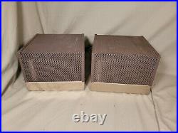 Pair Vintage Dynaco Dynakit Mark III 6550 Tube Mono Block Amplifiers Restored