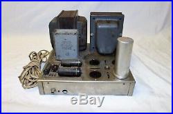 Pair Vintage Dynaco Dynakit Mark III Mono-block Tube Amp Pair For Parts As Is
