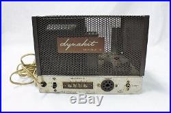 Pair Vintage Dynaco Dynakit Mark III Mono-block Tube Amp Pair For Parts As Is