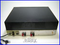 Pair Vintage Eico ST40 Chassis Modified to Monoblock Tube Amplifiers / EL34 KT