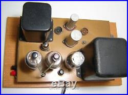 Pair Vintage Heathkit A-9C Modified to Monoblock Tube Amplifiers / 6BG6 KT1