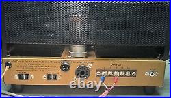 Pair Vintage Heathkit AA-10 Monoblock Tube Amps withCages & ALL REAL Mullard Tubes