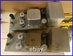 Pair of Allen Organ 6L6 tube mono block Amplifier model 20A