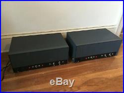 Pair of Bogen MO-100 Mono Block Vacuum Tube Amplifiers. Custom Audiophile Mods