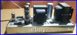 Pair of Dynaco Dynakit Mk. IV mono block tube amplifier 6CA7 / EL34 III ST70