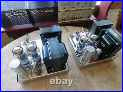 Pair of Dynaco MKIII Monoblock Tube Amplifiers, Audiophile KT88 Brand New Build