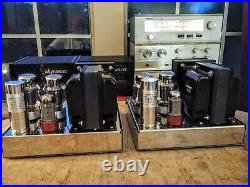 Pair of Dynaco MKIII Monoblock Tube Amplifiers, Audiophile KT88 Brand New Build