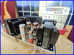 Pair of Dynaco MKIII Monoblock Tube Amplifiers, Audiophile KT88 Brand New Build