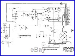 Pair of Grommes Precision Electronic G-101-A Mono Block Tube Power Amplifier