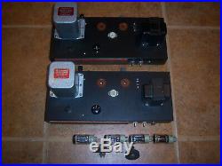 Pair of Handmade TO-300 6384 6L6 6AR6 tube Mono block amplifers withpreamp