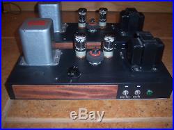 Pair of Handmade TO-300 6384 6L6 6AR6 tube Mono block amplifiers withpreamp