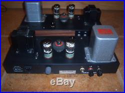 Pair of Handmade TO-300 6384 6L6 6AR6 tube Mono block amplifiers withpreamp