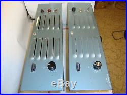 Pair of McCurdy AM-403 Mono Block Tube Power Amplifiers