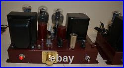 Pair of Vintage AMI Tube Monoblock Amplifiers 20 watt very nice working