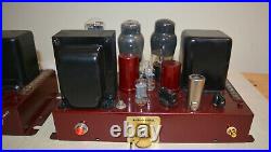 Pair of Vintage AMI Tube Monoblock Amplifiers 20 watt very nice working