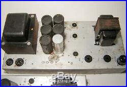 Pair of Vintage Baldwin 60M Mono Block Tube Amplifiers / 6550 / 333 & 263 - KT