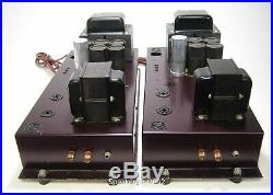 Pair of Vintage Baldwin 60M Mono Block Tube Amplifiers / 6550 - KT