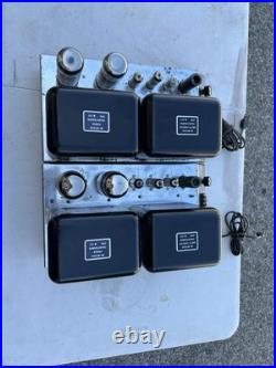 Pair of vintage McIntosh MC75 tube Monoblock amplifiers