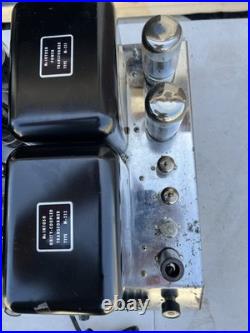 Pair of vintage McIntosh MC75 tube Monoblock amplifiers