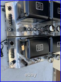 Pair of vintage McIntosh MC75 tube Monoblock amplifiers