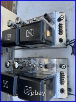 Pair of vintage McIntosh MC75 tube Monoblock amplifiers