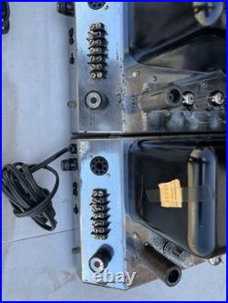 Pair of vintage McIntosh MC75 tube Monoblock amplifiers