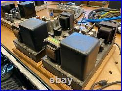 Paoli Son Of Behemoth Vintage Tube Monoblock Amps For Parts or Restoration