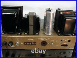 Pilotone Tube Amplifiers AA-901 Monoblocks Amps Triode KT66 Pilot Craftsman 500