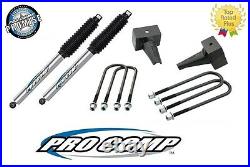 Procomp 3 Rear Lift Blocks & U-Bolts withMono-Tube Shocks for 2009-13 Ford F-150