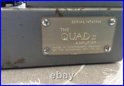 Quad 2 II Power Amplifier Tube Valve Amp Mono Block, Single