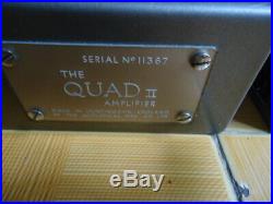 Quad II Tube Pre Power Mono Block Amplifier