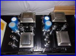 Quicksilver Audio 8417 Mono Block Tube Amps Include EL-34, 5AR4,12AU7,12A tubes