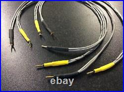 RARE Audio Note QSSR (AN-Vx) Speaker Cables, For Mono Block Tube Amps (Kondo)