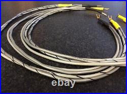 RARE Audio Note QSSR (AN-Vx) Speaker Cables, For Mono Block Tube Amps (Kondo)