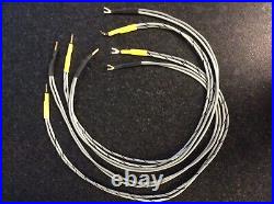 RARE Audio Note QSSR (AN-Vx) Speaker Cables, For Mono Block Tube Amps (Kondo)